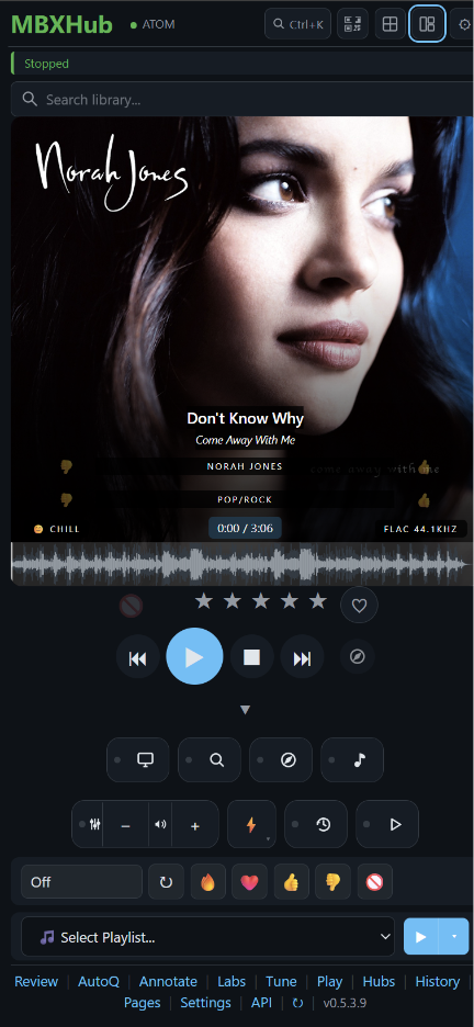 Dashboard v0.5.3.9