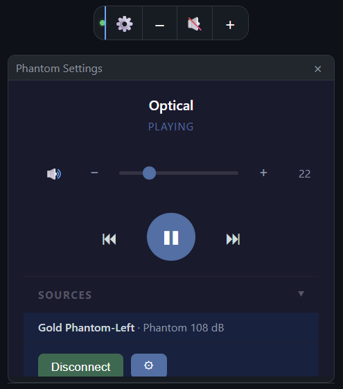 Phantom Charm - Devialet Speaker Control