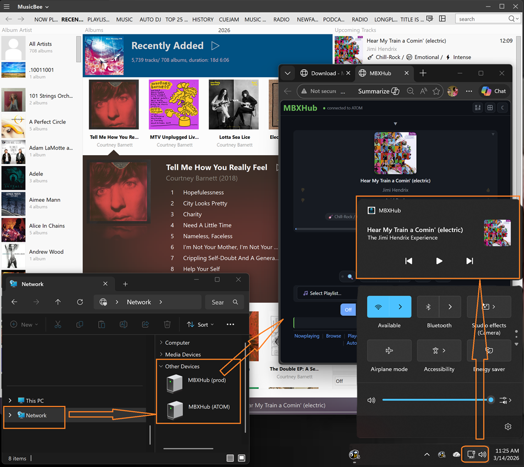 Shell Integration - MusicBee, Dashboard, and SMTC