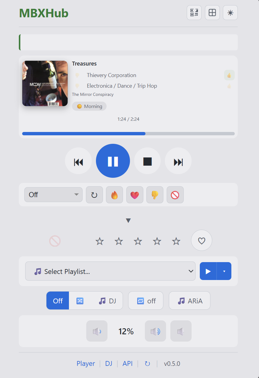 Dashboard - Compact Light