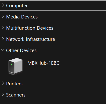 MBXHub in Windows Network